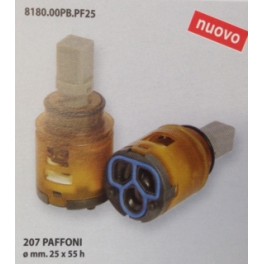 CARTUCCIA PER MISCELATORE 207 PAFFONI MM.25X55h