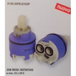 CARTUCCIA PER MISCELATORE 208 MOD:ROTATIVO MM.35X59h