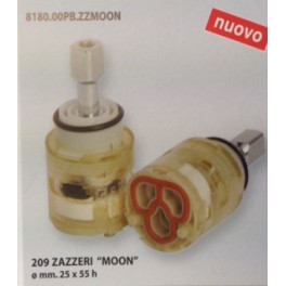 CARTUCCIA PER MISCELATORE 209 ZAZZERI "MOON" MM.25X55h