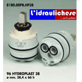 CARTUCCIA PER MISCELATORE 96 HYDROPLAST 38 MM.38.4X66h