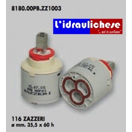 CARTUCCIA PER MISCELATORE 116 ZAZZERI MM.35.5X60 H