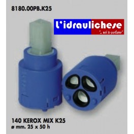 CARTUCCIA PER MISCELATORE 140 KEROX MIX K25 MM.28X55H
