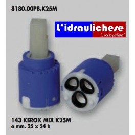 CARTUCCIA PER MISCELATORE 143 KEROX MIX K25M MM.25X54H