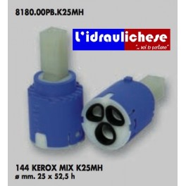 CARTUCCIA PER MISCELATORE 144 KEROX MIX K25MH MM.25X52.5H
