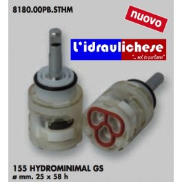 CARTUCCIA PER MISCELATORE 155 HYDROMINIMAL GS MM.25X58H