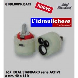 CARTUCCIA PER MISCELATORE 167 IDEAL STANDARD SERIE ACTIVE MM.40X58H