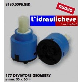 CARTUCCIA PER MISCELATORE 177 DEVIATORE GEOMETRY MM.35X60H
