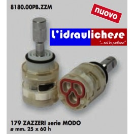 CARTUCCIA PER MISCELATORE 179 ZAZZERI SERIE MODO MM.25X60H