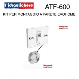SUPPORTO A PARETE CON ALIMENTATORE PER EVOHOME WI-FI (HONEYWELL ATF600)