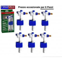 Rubinetto galleggiante fluidmaster 3/8 attacco laterale OFFERTA PER 6 PEZZI