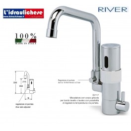 RIVER RUBINETTO MISCELATORE  ELETTRONICO DA LAVELLO E2117