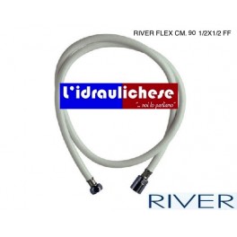 RIVER FLESSIBILE FF IN ACCIAIO INOX RIVESTITO DIA.13  CM.90