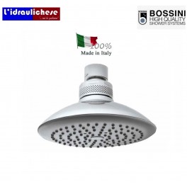 SOFFIONE DOCCIA BOSSINI IN OTTONE PESANTE OCEAN-1 diametro 112 mm