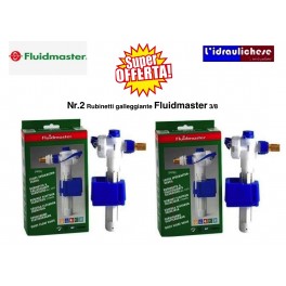 Rubinetto galleggiante fluidmaster 3/8 Offertissima due Pezzi