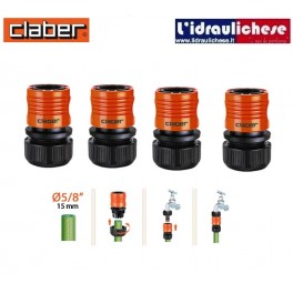 Raccordo Femmina CLABER da  5/8”  (4 pezzi)