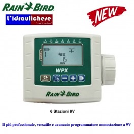 Nuovo programmatore 6 stazioni a batteria Rain Bird WPX6