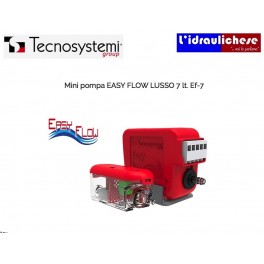  Mini Pompa Easy Flow 7 Lt. Ef- 7 TECNOSYSTEMI