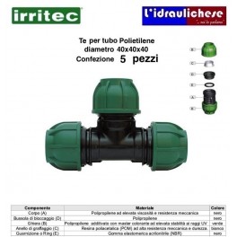 Te IRRITEC 40x40x40 Confezione 5 Pezzi