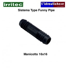 Manicotto portagomma per tubo TIPO FUNNY PIPE 1/2X16