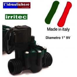 ELETTROVALVOLA IRRITEC PER IRRIGAZIONE SERIE VPN PROVALVE DN 1"  FEMMINA-FEMMINA A 9 V CON REGOLATORE