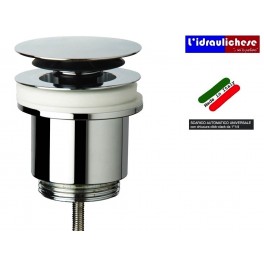 SCARICO AUTOMATICO UNIVERSALE  con chiusura click-clack da 1"1/4