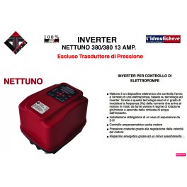 NETTUNO INVERTER ITALTECNICA 380/380 13 AMP.escluso trasduttore di pressione