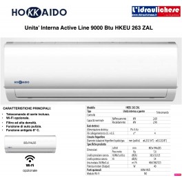 HOKKAIDO UNITA' INTERNA 9000 BTU HKEU263ZAL