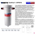 OneFlow Watts OFTWH-tm SERIE OFPSY 38 litri minuto