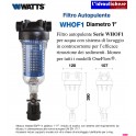 FILTRO WATTS WHOF1 DIAMETRO 1" AUTOPULENTE