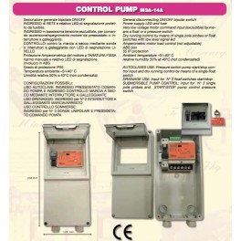 QUADRO ELETTRONICO MONOFASE CONTROL PUMP