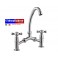 BATTERIA LAVABO LIBERTY REMER A PONTE 14LI