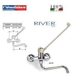 RIVER RUBINETTO MISCELATORE PER LAVELLI INDUSTRIALI 846 09