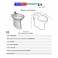 BIDET PONTE GIULIO ROSSARI B42CIC03