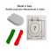 SEDILE NON ORIGINALE MADE IN ITALY PESANTE COLORE BIANCO EUROPEO IN MDS COMPATIBILE PER WC CALLA DELLA DITTA IDEAL STANDARD