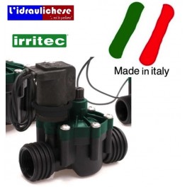 ELETTROVALVOLA IRRITEC PER IRRIGAZIONE SERIE VPN PROVALVE DN 1.1/4 FEMMINA-FEMMINA A 24 VAC CON REGOLATORE. TIPO RPE.