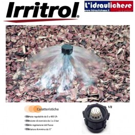 IRRIGATORE AD ASPERSIONE IRRITROL BUBBLER DIAMETRO 1/2 FEMMINA