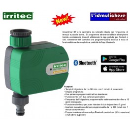 Programmatore IRRITEC Bluetooth da rubinetto Green Timer GTB