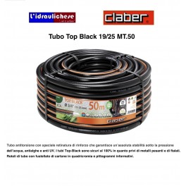 Claber Tubo Top Black "Atossico"19/25 mm - 50 mt