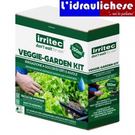 VEGGIE GARDEN KIT IRRITEC PER L’IRRIGAZIONE A GOCCIA DI ORTI E AIUOLE