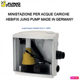 MINISTAZIONE PER ACQUE CARICHE HEBIFIX JUNG PUMP MADE IN GERMANY