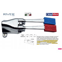 RIVER RUBINETTO DOPPIO PEDALE R550283