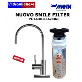 MANTA FILTRO SMILE PIU RUBINETTO E RACCORDERIA DI ALLACCIO