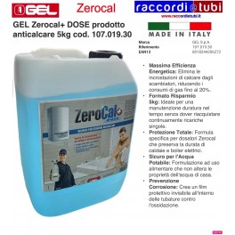 GEL ZEROCAL+ DOSE POLIFISFATO DA KG.5