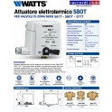 ATTUATORE ELETTROTERMICO WATTS 580T 220V